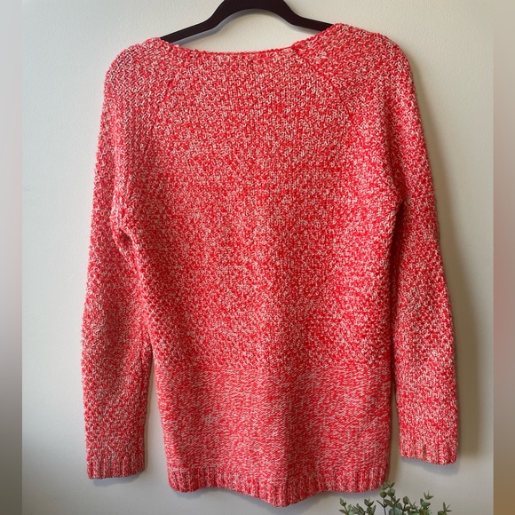 TOPSHOP Women’s Knitter Crew Sweater | Red Orange | Size US4 UK8 EUR36 - Picture 4 of 4